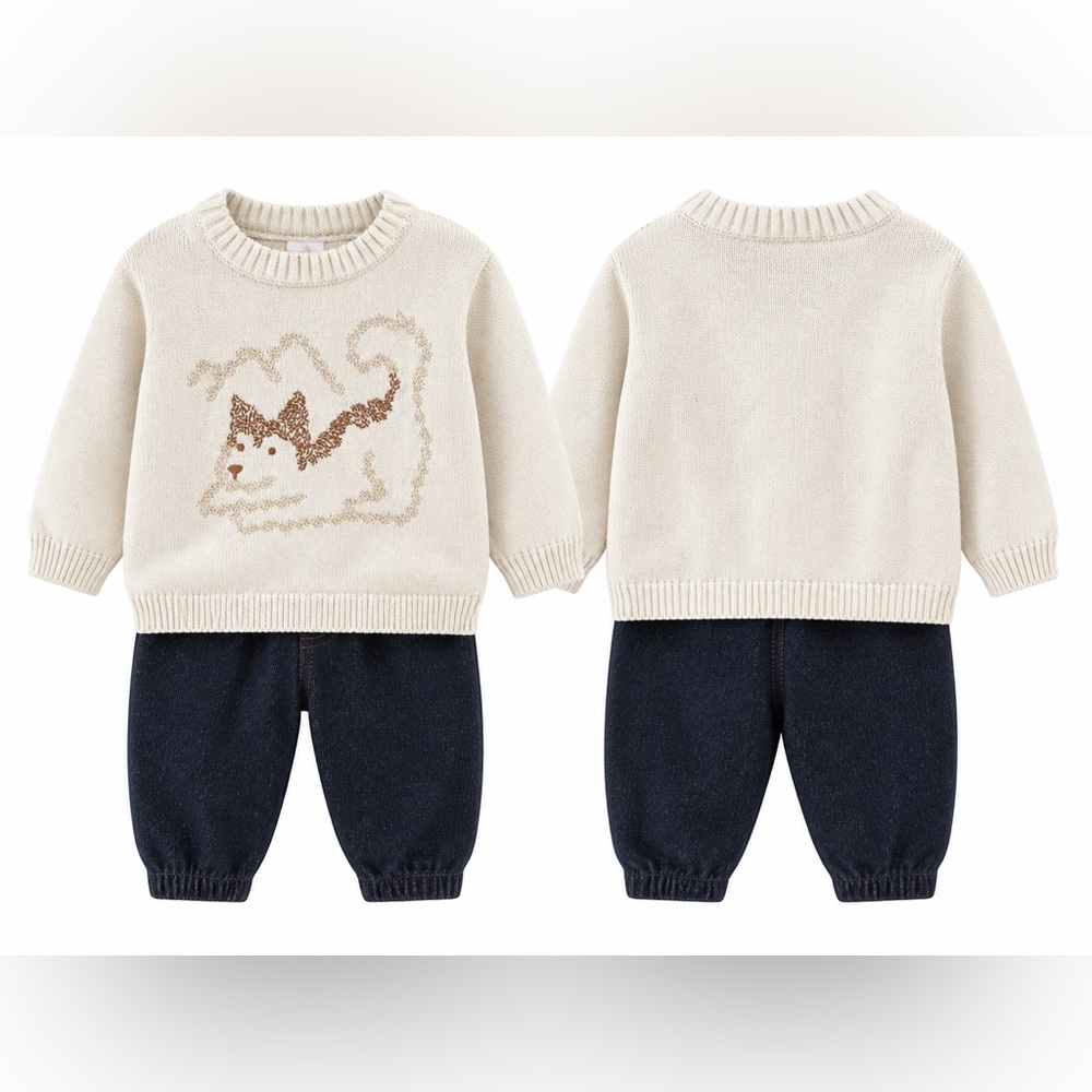 Baby Boy 9M Clothing Bundle | Carter’s + Mixed Brands | 6 Piece Outfit Set - Picture 3 of 13